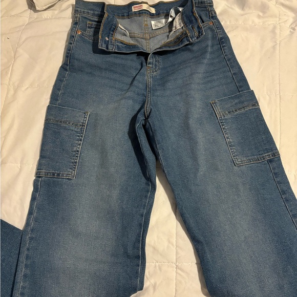 Signature by Levi Strauss & co- Women’s Heritage High Rise Loose Straight Flared - Picture 1 of 4